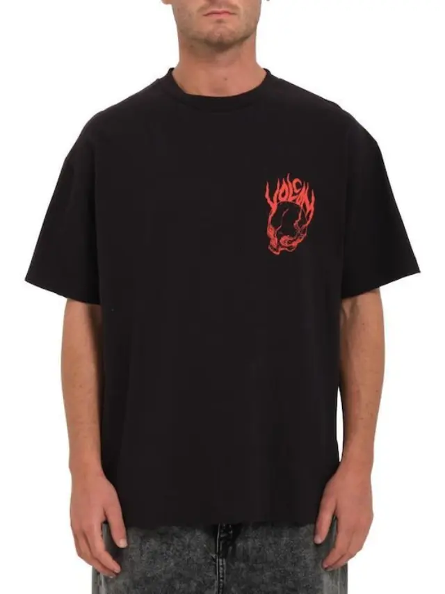 VOLCOM TOMSTONE LSE SST-ΜΠΛΟΥΖΑ ΑΝΔΡΙΚΗ BLACK