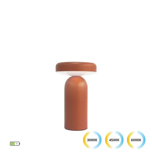 Φωτιστικό Επιτραπέζιο Terracotta Komo