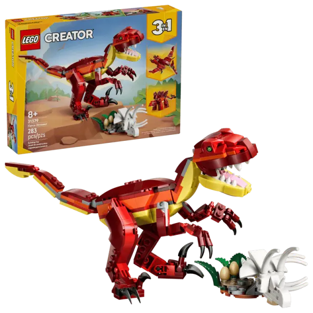 LEGO Creator 3-in-1 Fierce Dinosaur για 8+ Ετών 283τμχ 2