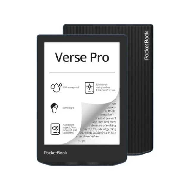PocketBook E-Book Reader Verse Pro Blue (PB634-A-WW)