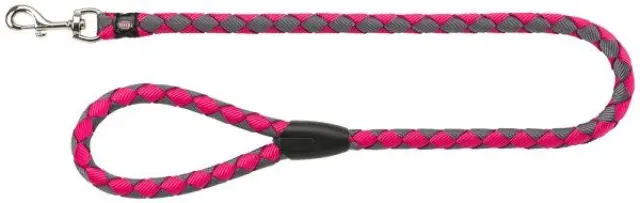 Trixie Cavo Οδηγός Small/Medium Fuchsia/Graphite 1m/12mm 2
