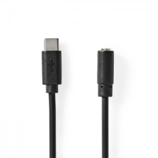 Καλώδιο-αντάπτορας USB High-Speed Type-C αρσ. - 3.5mm θηλ., 1.00m. 3
