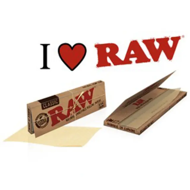 RAW Χαρτάκια Classic - Ακατέργαστο - Single Wide Double 3