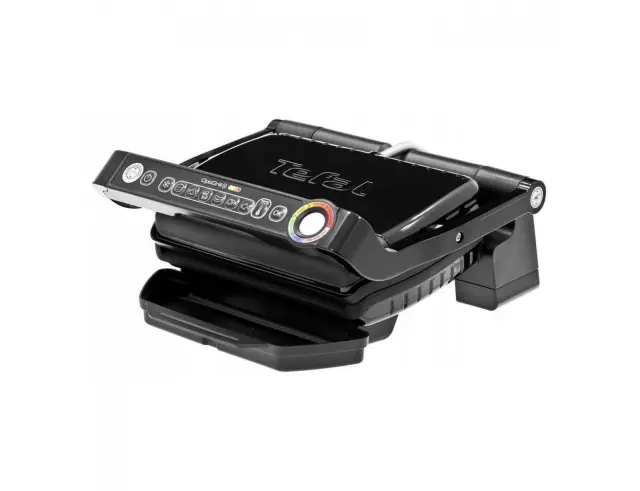 Τοστιέρα - Γκριλιέρα Tefal OptiGrill+ Snacking & Baking GC7148 με 6 προγράμματα, ισχύ 2000W και επιφάνεια ψησίματος 30x20cm - Black GC7148 3