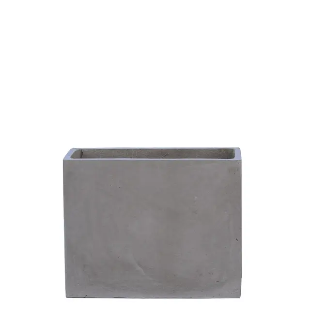 Γλάστρα Γκρι Τσιμέντο 50x20x40cm