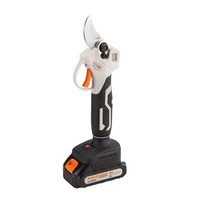 Nakayama EC1250 - Ψαλίδι Κλάδου Μπαταρίας 21V,Brushless,0-22/28mm,1kg 2x2Ah Li-Ion, Βαλίτσα (075035) 3