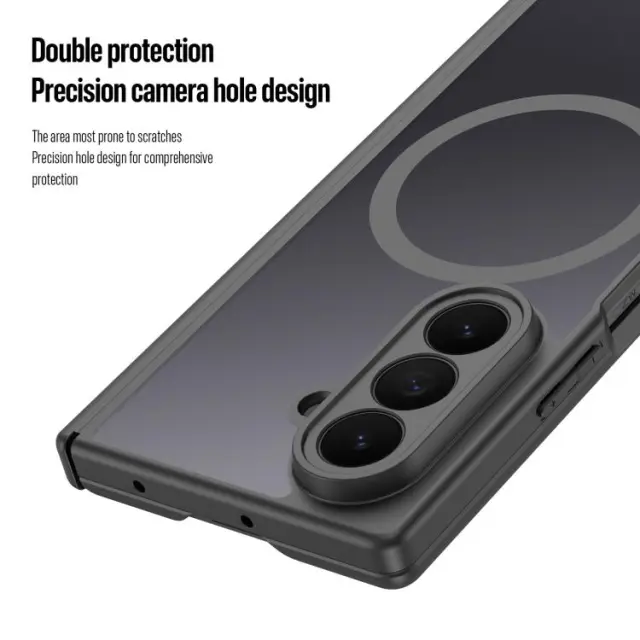 Dux Ducis® Skin Feel Magsafe Θήκη για Galaxy Z Fold 7/ Z Fold 8 Ultra-Black 2