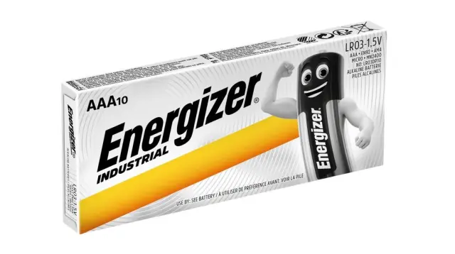 Energizer Μπαταρίες Industrial AAA/LR03 10pcs (7638900361063)