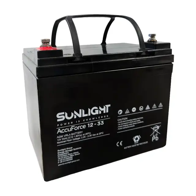 Μπαταρία VRLA SUNLIGHT 12V 33Ah AccuForce