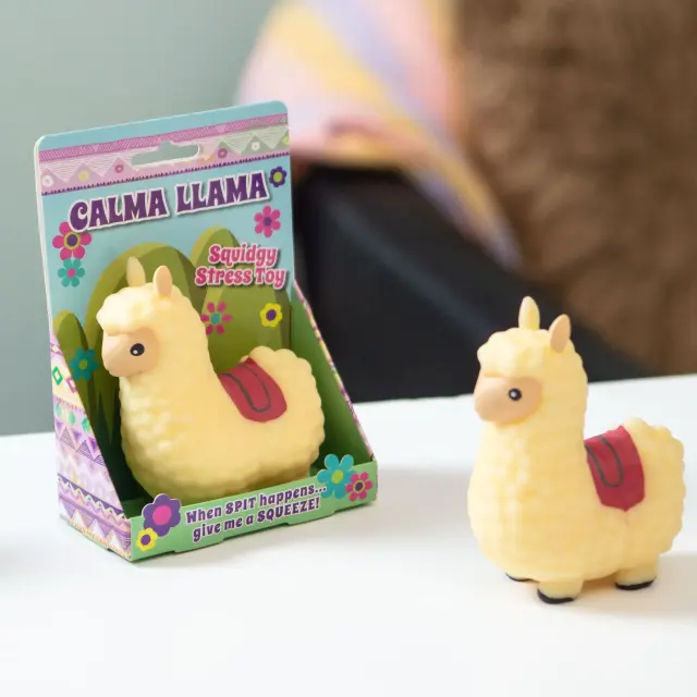 Boxer Gifts Squishy Stress Toy: Calma Llama