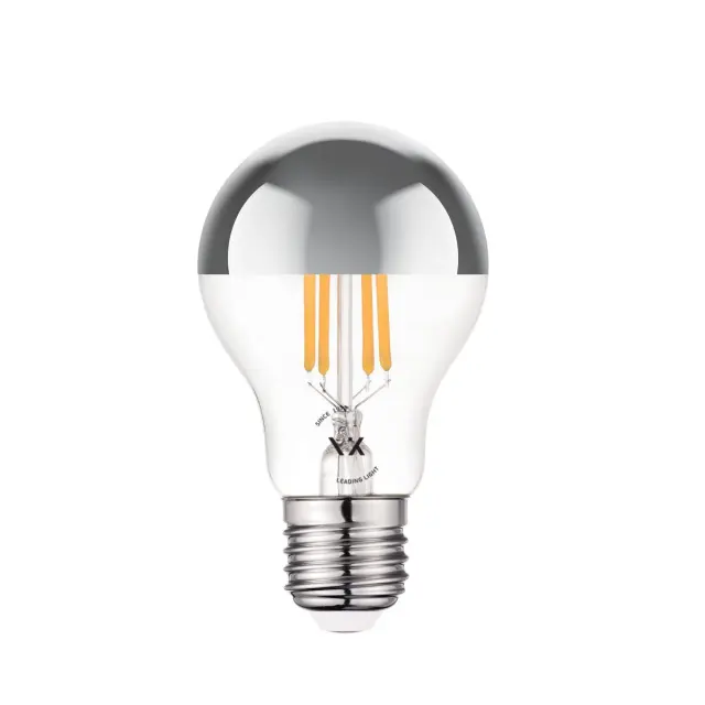5 Τεμάχια Λάμπες led E27 Filament ασημί 7W 2700Κ Dimmable 05122/D/E/ST/W