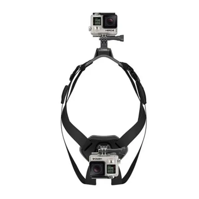 Ιμάντας σκύλου με βάση για GoPro και άλλες Action κάμερες PULUZ (PU156) Μαύρο 3