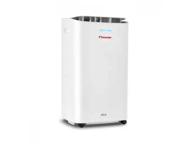 Αφυγραντήρας Ιnventor Alva AL-IONW-12L με AI, Wi-Fi, λειτουργία στεγνώματος, ιονιστή, χρονοδιακόπτη και ικανότητα αφύγρανσης 12 λίτρα / ημέρα - WhiteAL-IONW-12L 2