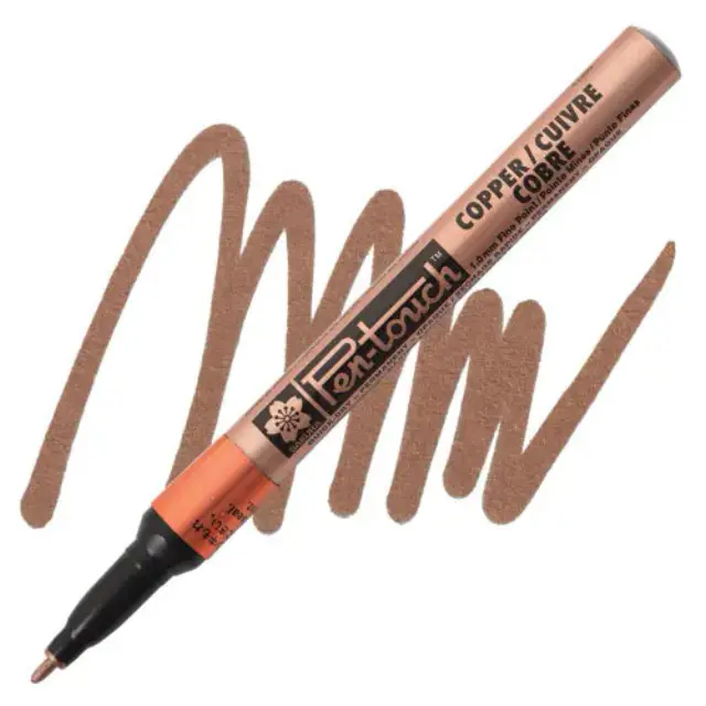 Μαρκαδόρος Sakura Pen-Touch, 1.0mm Fine - Copper