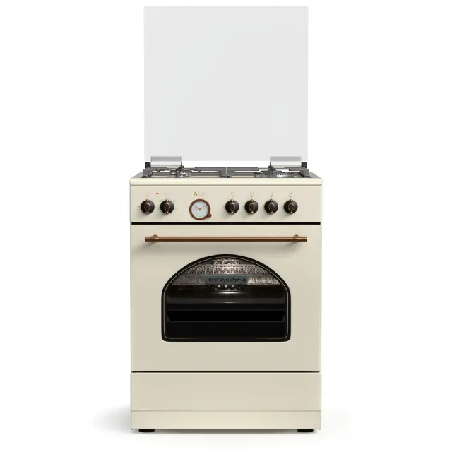 THERMOGATZ - ΚΟΥΖΙΝΑ ΜΙΚΤΗ TGS 4320 BEIGE TURBO 3