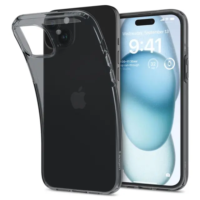 Spigen Crystal Flex, space crystal - iPhone 15 3