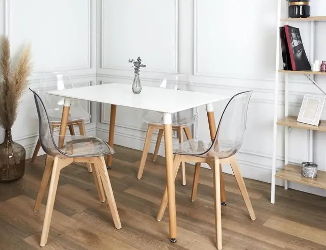 Τραπεζαρία Home Deco Factory με διαστάσεις 115.5x75x74.3cm - Δεν περιλαμβάνονται οι καρέκλες HD3211