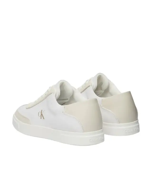 Calvin Klein - Γυναικεία Sneakers Low Pro Cups Wt Canv Mg HW0HW03145-0HT Λευκό 3