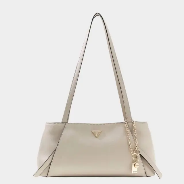 Guess - Γυναικεία Τσάντα Ώμου Devon HWBG9745090-LTA Μπεζ