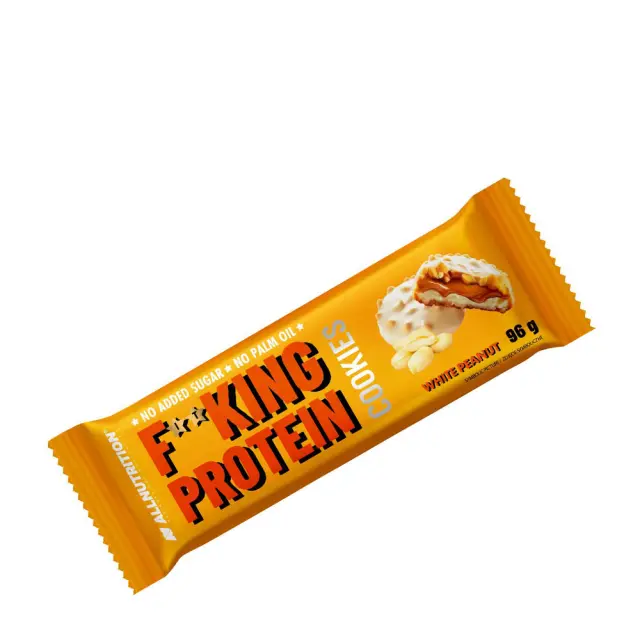 ALLNUTRITION Fitking Protein Cookies White Peanut, 96 g