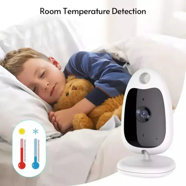 Ασύρματο Baby monitor 2″ HD αμφίδρομης επικοινωνίας Andowl Q-SX903 – Λευκό
