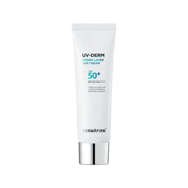 Dermafirm UV-derm Hydro Layer Sun Cream ελαφριά, ενυδατική αντηλιακή κρέμα SPF 50+/PA++++ 50g.