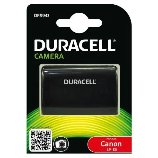 Μπαταρία Κάμερας Duracell DR9943 για Canon LP-E6 7.4V 1600mAh (1 τεμ.) N25710