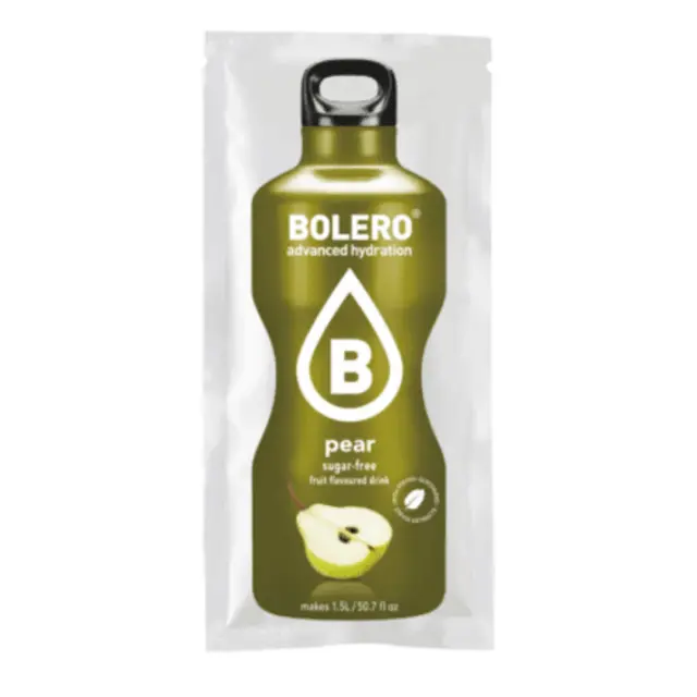 Bolero Pear Flavoured Drink Mix Powder 9gr