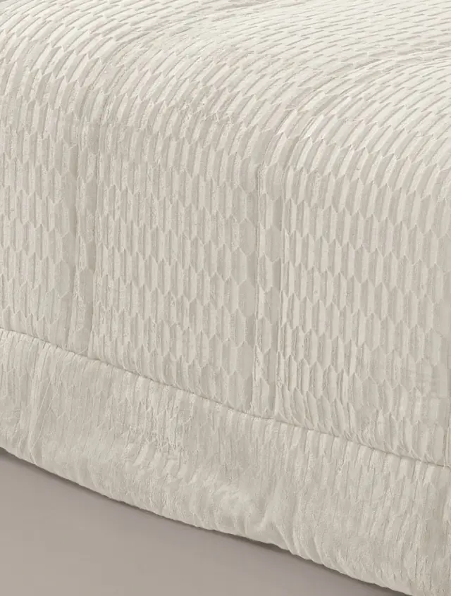 ΚΟΥΒΕΡΤΟΠΑΠΛΩΜΑ KING SIZE (260x240) GALI IVORY GUY LAROCHE 3