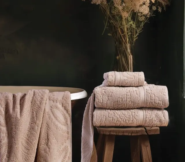 ΠΕΤΣΕΤΑ ΣΩΜΑΤΟΣ LOUIZA 70Χ140 NEF-NEF HOMEWARE BEIGE 2