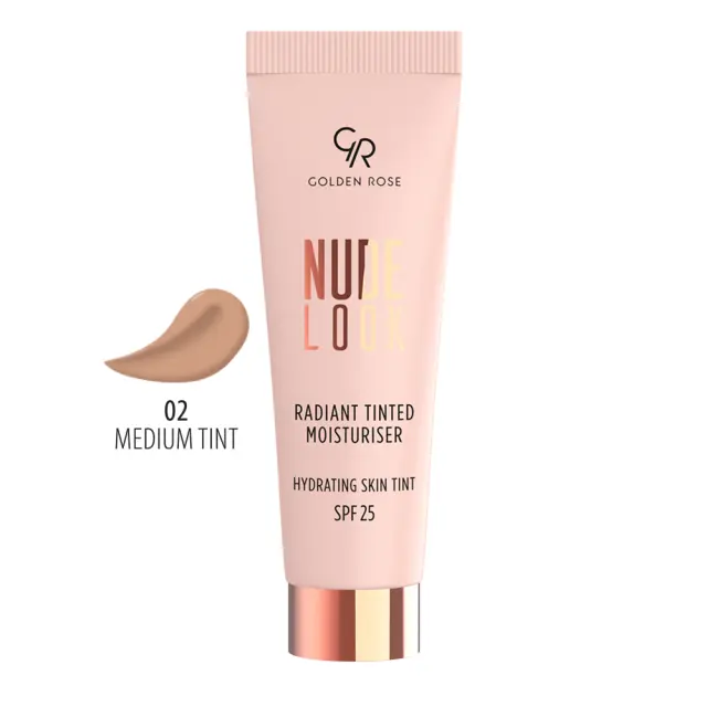 Nude Look Radiant Tinted Moisturiser GR 32ml 02 Medium Tint-19166