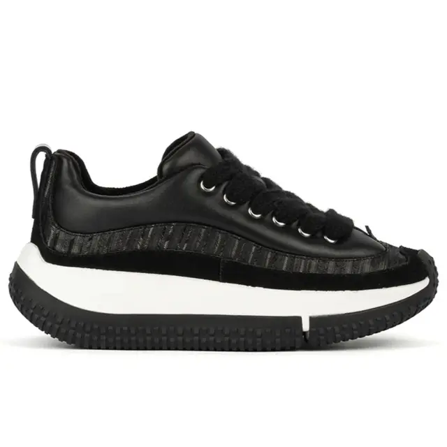 4ccccees Sneakers Γυναικείο δέρμα/δέρμα suede Μαύρο CES/KAPOK OREO - 37