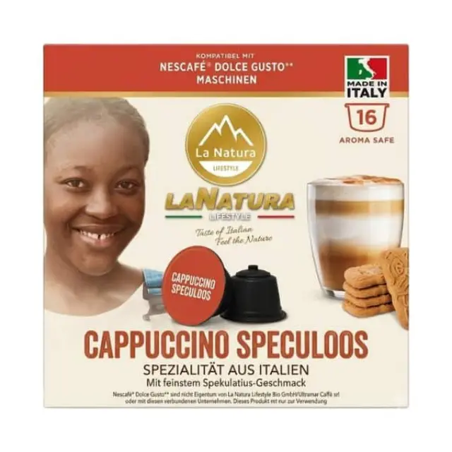 La Natura Lifestyle Cappuccino Speculoos 16 τμχ | Dolce Gusto
