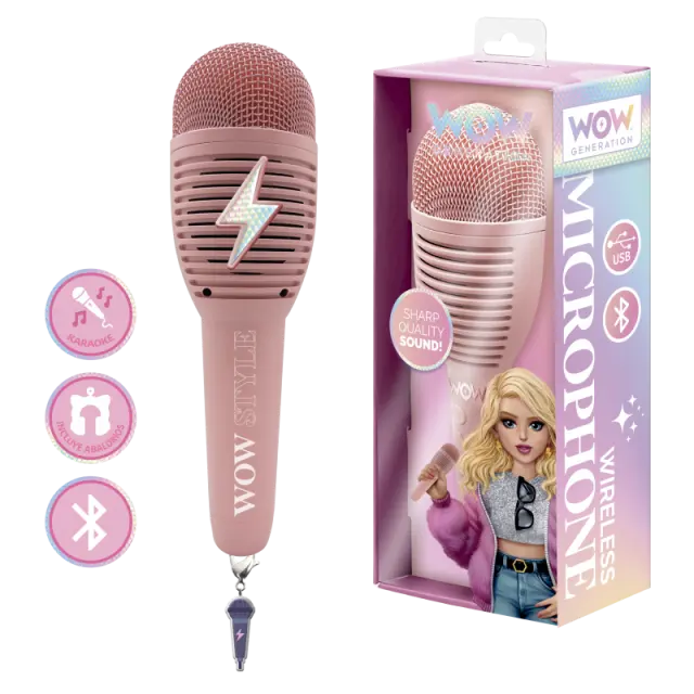 Μικρόφωνο Karaoke με bluetooth Wow Generation