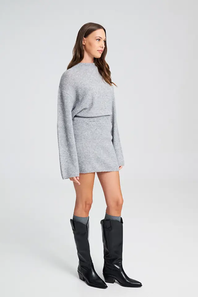 Μίνι Πλεκτή Φούστα ZAFRINA KNITTED SKIRT - XS 3