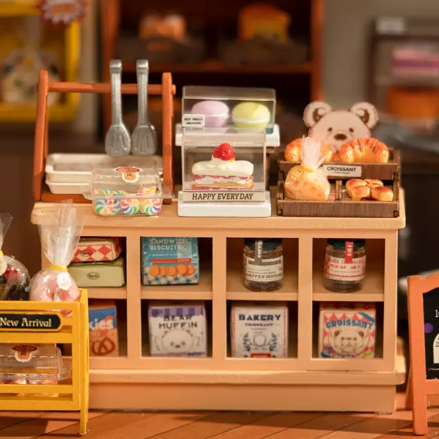 Robotime DIY Miniature House Becka‘s Baking House DG161 3