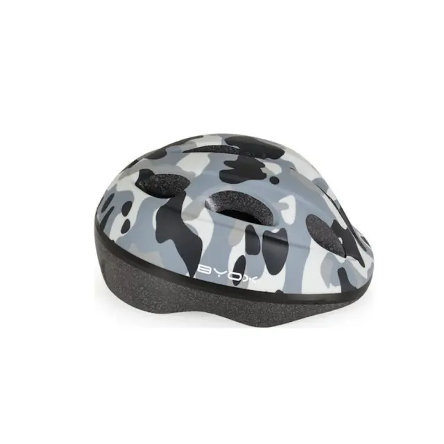 Κράνος Παιδικό 48-54cm Grey Byox 3800146229849 3