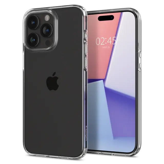 Spigen® Crystal Flex Θήκη για iPhone 15 Pro- Clear