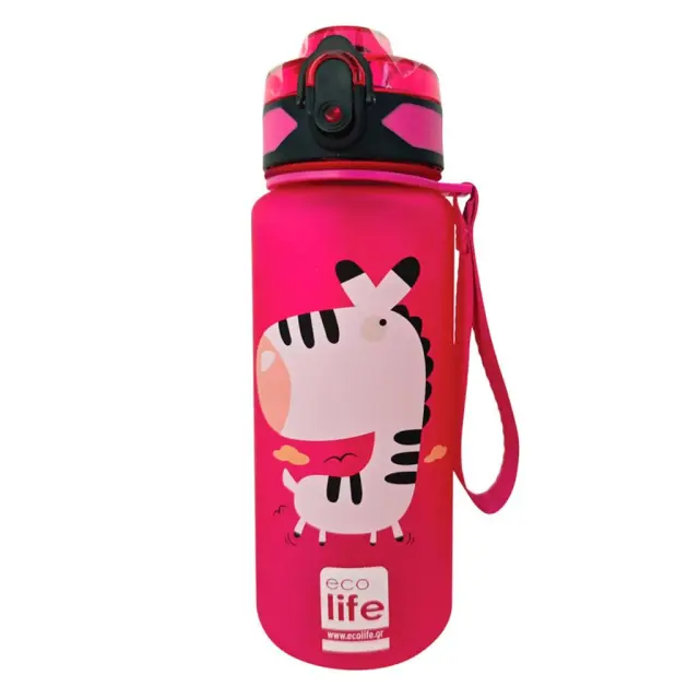 Tritan Bottle Zebra 500ml/ 33-BO-2309 (Ecolife)