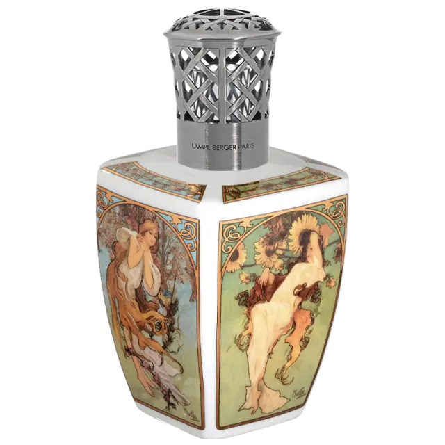 Maison Berger Paris Lampe Berger Πορσελάνης Four Seasons Καταλυτική Λάμπα Αρωματισμού και Καθαρισμού Αέρα του Χώρου 2