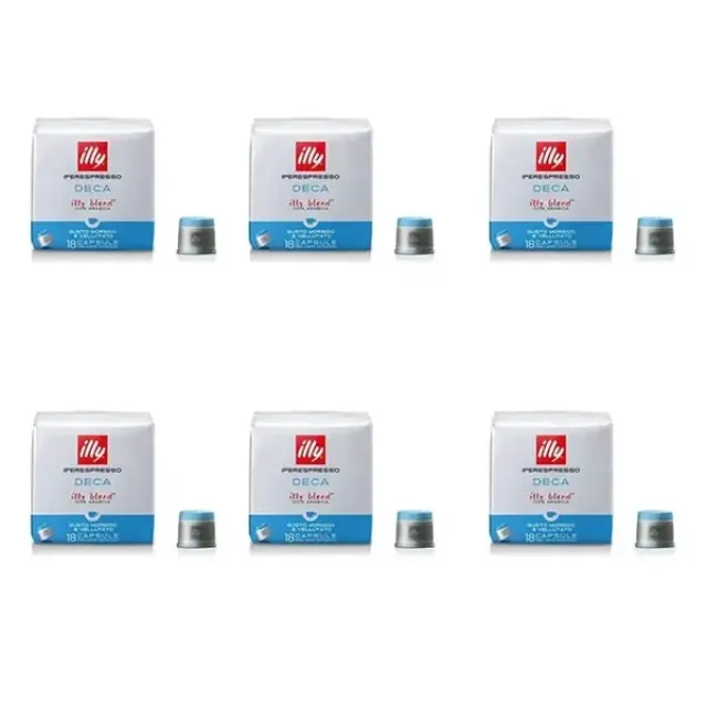 Illy Decaf Κάψουλες iperEspresso 108τμχ