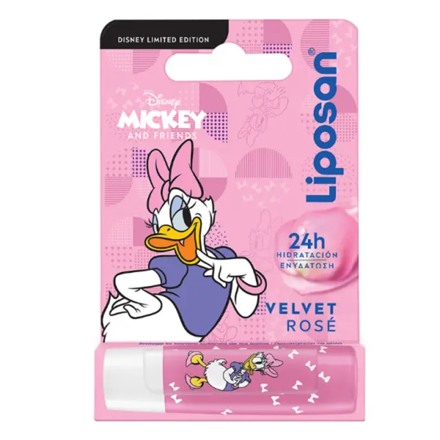 Liposan Velvet Rose Disney Limited Edition Daisy & Friends 4,8g
