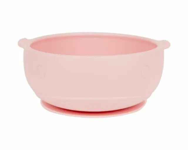 Kikka Boo Μπολ Σιλικόνης Whale Pink 31302040118
