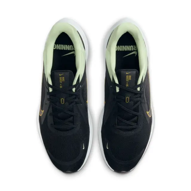 Nike Quest 5 (DD0204-301) - Μαύρο-Λαδί 3
