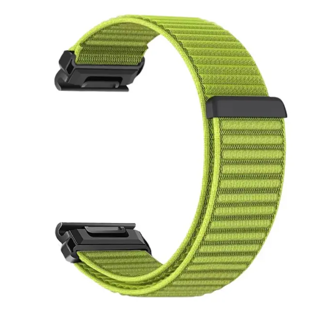Nylon Λουράκι για Garmin Fenix 3/5x/3hr/5x Plus/6x/6x Pro/7x/8/9 (51mm)-Field Green OEM 2