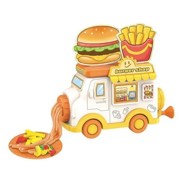 Luna Πλαστοζυμαράκια Καντίνα με Burger 10 Χρώματα (000623490) 2