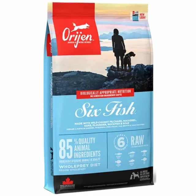 ORIJEN SIX FISH DOG 11,4KG