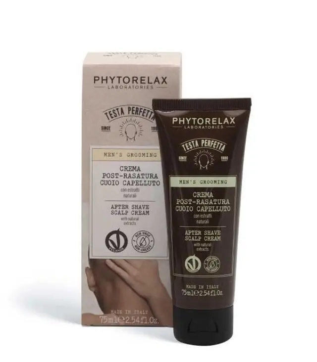 Phytorelax Men's Perfect Cream Post-Shaving Ανδρική Κρέμα Μετά Το Ξύρισμα Για Λείο Δέρμα Με Αντιηλιακή Προστασία, 75ml
