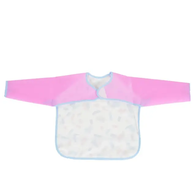 Cangaroo Σαλιάρα Σιλικόνης με Μανίκια Bib Holdy Pink 3800146271534 2