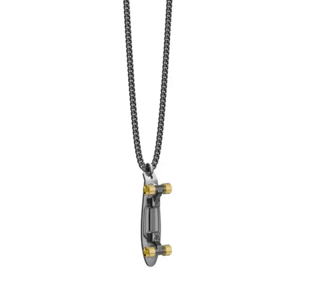 Metalmorphose On shirt κολιέ: Skateboard 3